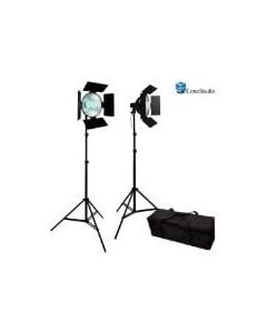 LimoStudio Photo Studio Barndoor Light 400W Continuous Lighting Kit, AGG949