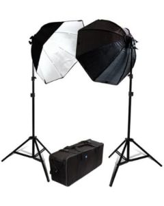 Digital Photography Video 800W Continuous Softbox Lighting Light Kit with Photo 105W Bulbs, AGG703