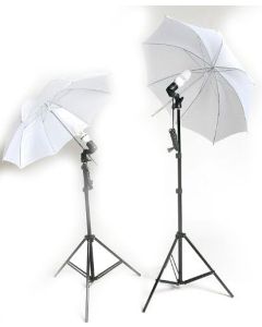 ePhoto 2 Video Photography Studio Continuous Lighting Kits Two Free 45w 5500k Day Light Fluorescent Photo Light Bulbs by ePhoto INC DK2