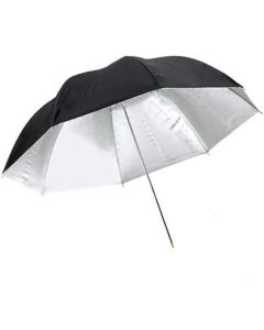 CowboyStudio 33 inch Black and Silver Photo Studio Reflective Umbrella