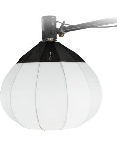 Fotodiox Lantern Softbox 32in (80cm) Globe - Collapsible Globe Softbox with Elinchrom Speedring for Elinchrom and Compatible