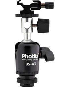 Phottix US-A3 Umbrella Swivel for Off-Camera Flash (PH87208)