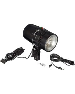 LimoStudio 160 Watt Digital Strobe Flash Light & Umbrella Reflector Holder, Modeling Photographic Flash, Wire Sync or Wireless Radio Trigger, Photo Studio Kit, AGG1906