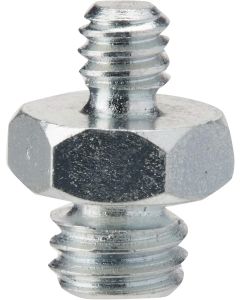 Manfrotto 147 Short Adapter Spigot 3/8IN. +1/4IN.,Silver